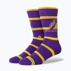 Stance Prep Los Angeles Lakers socks purple