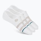 Stance Vital No Show socks 3 pairs white
