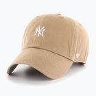 47 Brand MLB New York Yankees Base Runner cap CLEAN UP khaki
