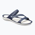 Women's slides Crocs Swiftwater Sandal navy/white