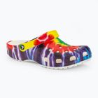 Crocs Classic Tie Dye Graphic multicolour slides