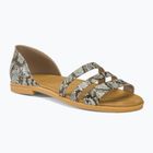 Women's Crocs Tulum Open Flat mushroom/stucco sandals