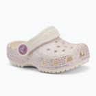 Crocs Classic Glitter Clog Toddler oyster flip-flops