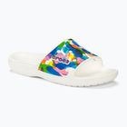 Crocs Classic Crocs Bubble Block Slide white/multi slides