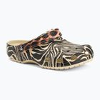Crocs Classic Animal Remix bone/multi animal flip-flops