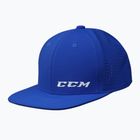 CCM Small Logo Flat Brim SR royal baseball cap