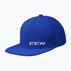 Children's CCM Small Logo Flat Brim YTH royal baseball cap