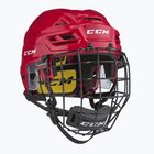 CCM Tacks 210 Combo hockey helmet red