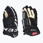 CCM hockey gloves FT485 SR black/white
