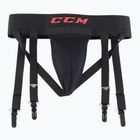 CCM Jock Combo JR black children's goalie suspensor