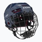 CCM Tacks 70 Combo hockey helmet navy