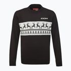 CCM men's jumper Ugly Christmas black/white
