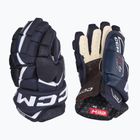 CCM JetSpeed FT6 Pro SR navy/white hockey gloves