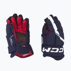 Children's hockey gloves CCM Next JR navy/white