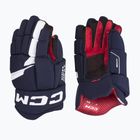 Children's hockey gloves CCM Next YTH navy/white