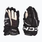 CCM Tacks XF80 SR black/white hockey gloves