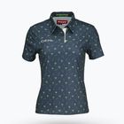 Women's polo shirt CCM Golf Polo Palms dark mint