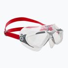 Aquasphere Vista white/red/clear swimming mask