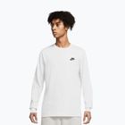 Men's longsleeve Nike Sportswear Club white/black
