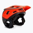 Fox Racing Dropframe Pro Dvide bike helmet orange and black 29396_824