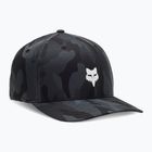 Men's Fox Racing Fox Head Camo Tech Flexfit black camo baseball cap