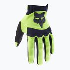Men's cycling gloves Fox Racing Dirtpaw fluorescent yellow