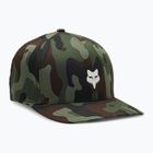 Men's Fox Racing Fox Head Camo Tech Flexfit green camo baseball cap