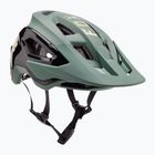 Fox Racing Speedframe Pro Blocked hunter green bike helmet