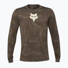 Men's cycling longsleeve Fox Racing Ranger Tru Dri dirt brown