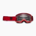 Fox Racing Main Core fluorescent red/clear cycling goggles