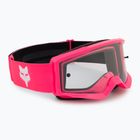 Fox Racing Main Core Jr pink/clear children's cycling goggles