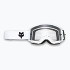 Fox Racing Main Core white/clear cycling goggles