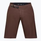 Men's Fox Racing Flexair Ascent cocoa brown cycling shorts