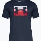 Men's Under Armour Boxed Sportstyle training T-shirt navy blue 1329581