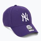 47 Brand MLB New York Yankees MVP baseball cap purple