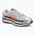Women's shoes Nike P-6000 white/metallic platinum/laser fuchsia