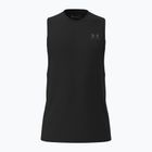 Men's training shirt Under Armour Left Chest Cut Off Tank black/black