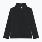 Children's fleece sweatshirt Columbia Glacial Half Zip Black