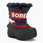 Sorel Snow Commander nocturnal/sail red children's snow boots
