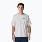 Men's Patagonia P-6 Logo Responsibili-Tee trekking t-shirt white
