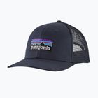 Patagonia P-6 Logo Truckerr navy bluer baseball cap