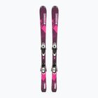 Children's downhill skis Salomon Lux Jr M + L6 bordeau/pink