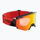 Salomon S/View grey/red ski goggles L41488000