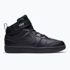 Children's shoes Nike Court Borough Mid 2 black/black/black