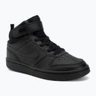 Children's shoes Nike Court Borough Mid 2 black/black/black