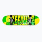 Creature Ripped Logo Micro Sk8 classic skateboard green and yellow 122099