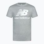 Men's New Balance Essentials Stacked Logo t-shirt grey