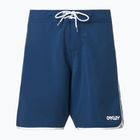 Men's Oakley Solid Crest 19" swim shorts navy blue FOA4018116A1