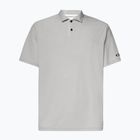 Oakley men's Aero Hydrolix grey polo shirt FOA403083