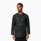 Oakley Ride Free LS men's cycling jersey grey-green FOA404505